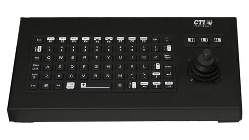 Встраиваемая клавиатура - KIF6000 Series - CTI Electronics Corporation - с механическими клавишами / 101-104 клавиши / промышленная