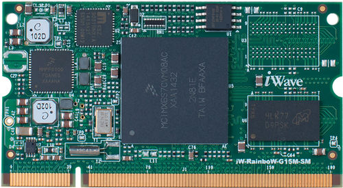 Компьютер на модуле NXP i.MX6 - iW-RainboW-G15M-SM - iWave Systems Technologies Pvt. Ltd. - ARM Cortex / встроенный