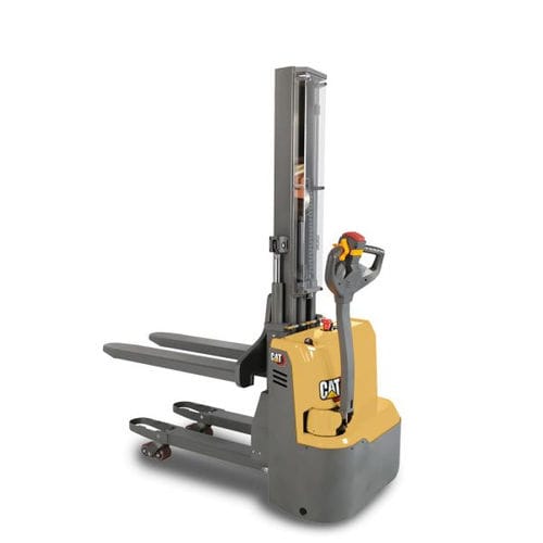 Электрический штабелер - NSP12QLMI - Cat Lift Trucks - с местом для сидения водителя / 24 В / транспортный