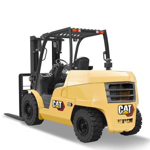 Вилочный погрузчик с тепловым двигателем - DP40-55(C)N3 - Cat Lift Trucks - AGV / со «стоячим» водителем / для строительства