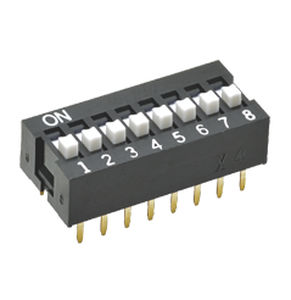 Переключатель с направляющей - A6E-N series - OMRON Electrical Components - DIP / многополюсный / IP40