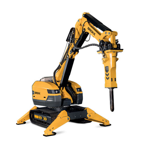 Робот для демонтажа с дистанционным управлением - BROKK 520D - Brokk - компактная / для атомной промышленности