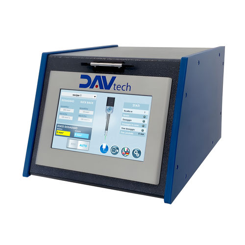Контроллер насоса для дозирования - PCP EVO - DAV TECH Srl - для дозирования клея и силикона / мера уровня и расхода / электронный