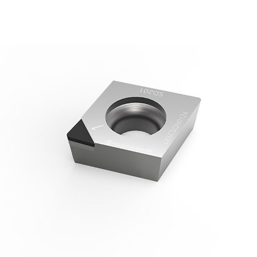 Режущая пластина для токарной обработки PCD - Beijing Worldia Diamond Tools Co., Ltd - для стали / для сплава из титана / для сверхсплавов