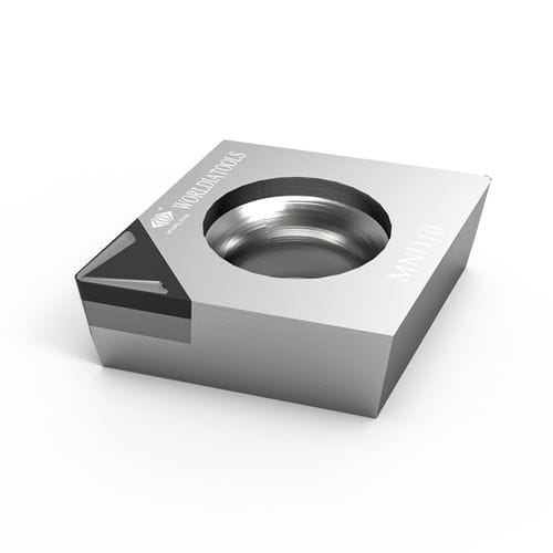 Режущая пластина из PCD - PCD - Beijing Worldia Diamond Tools Co., Ltd - со стружколомом