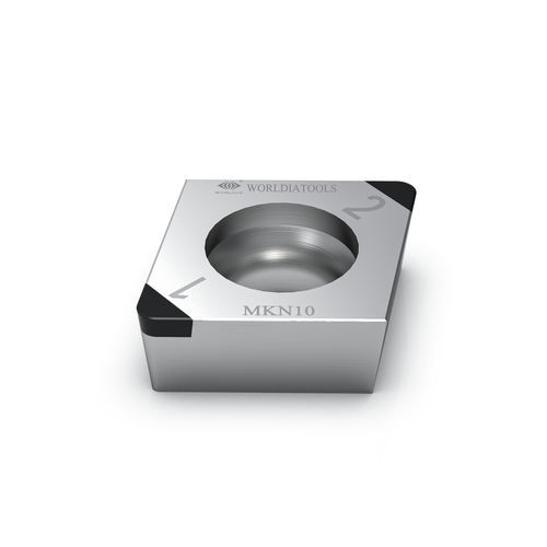 Режущая пластина для токарной обработки - CCGW 09T302 - Beijing Worldia Diamond Tools Co., Ltd - Поликристаллический КНБ / для чугуна