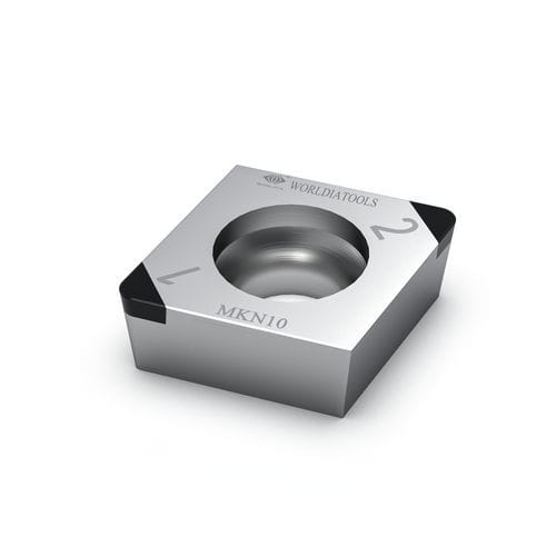 Режущая пластина для токарной обработки - CCGW 09T304 - Beijing Worldia Diamond Tools Co., Ltd - Поликристаллический КНБ / для чугуна