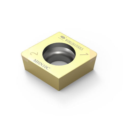 Режущая пластина для токарной обработки - CCGW 09T308 - Beijing Worldia Diamond Tools Co., Ltd - КНБ / для закаленной стали / с покрытием