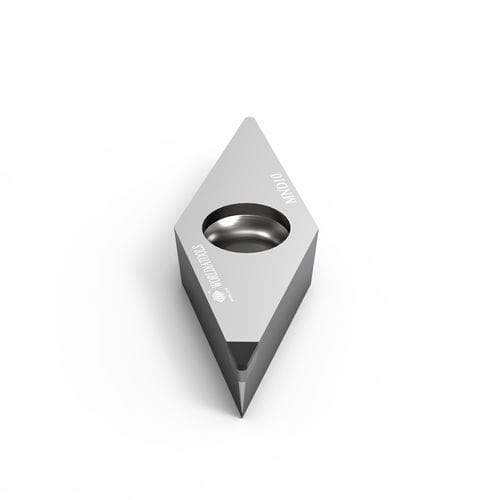 Режущая пластина для токарной обработки - VBGW 160408 - Beijing Worldia Diamond Tools Co., Ltd - из PCD / для цветных металлов