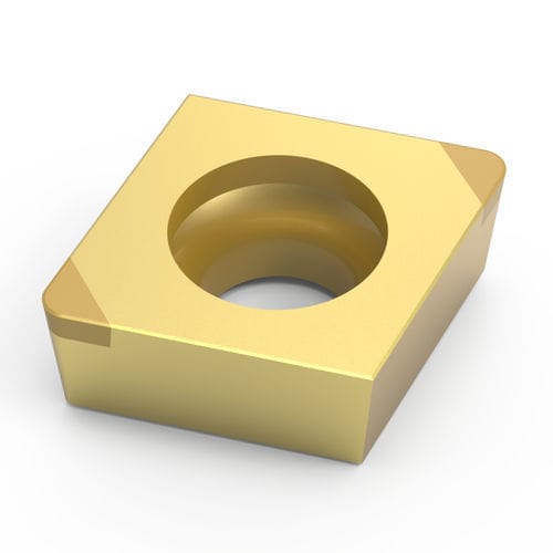 Режущая пластина для токарной обработки - CCGW - Beijing Worldia Diamond Tools Co., Ltd - КНБ / для стали / с PVD-покрытием