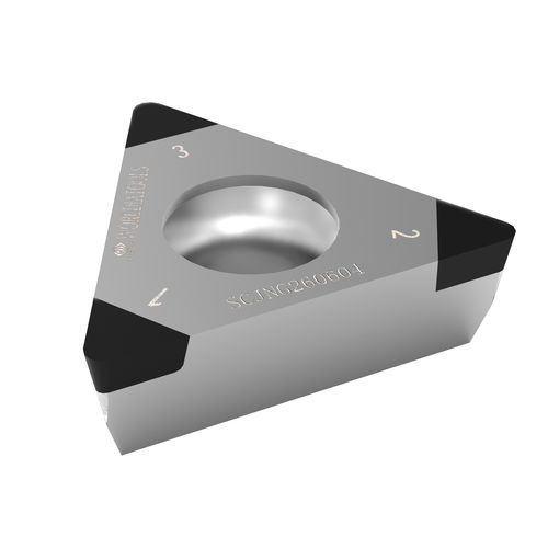 Режущая пластина для мехобработки - Beijing Worldia Diamond Tools Co., Ltd - Поликристаллический КНБ / для закаленной стали