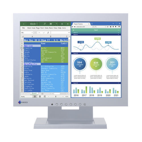 Монитор LCD - S1504 series - EIZO NANAO - со светодиодной подсветкой / цифровой / 15"