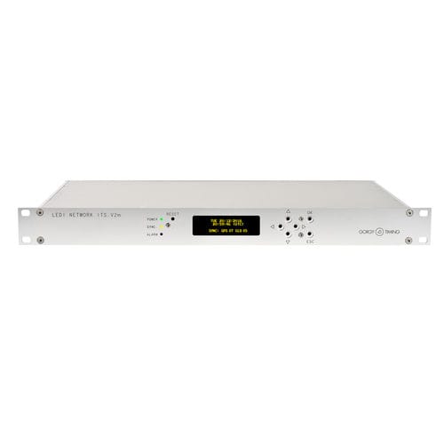 Сервер времени NTP - LEDI® NETWORK ITS v2m  - GORGY TIMING - IEEE1588 / SNMP / DHCP