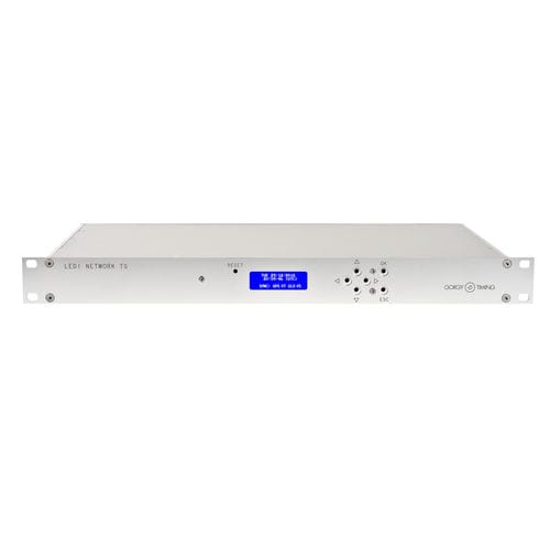 Сервер времени NTP - LEDI® NETWORK TS - GORGY TIMING - SNMP / IP / DHCP
