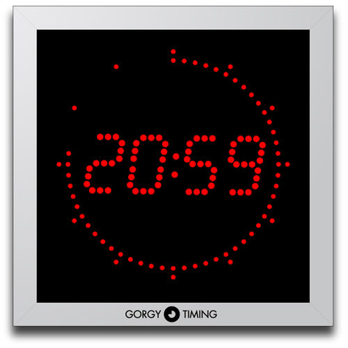 Цифровое часы - LEDI® 5.60 - GORGY TIMING - светодиодное / для интерьера / синхронизированное