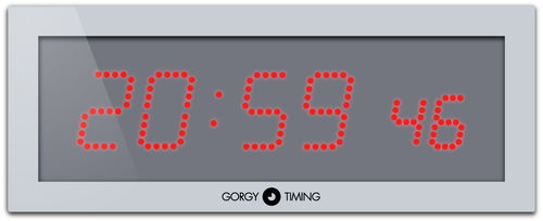 Цифровое часы - LEDI® 7.S - GORGY TIMING - светодиодное / синхронизированное / настенное