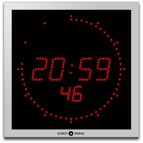 Цифровое часы - LEDI® 7.60.S - GORGY TIMING - светодиодное / для интерьера / синхронизированное