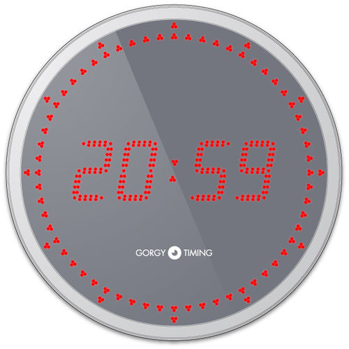 Цифровое часы - LEDI® 12.60 - GORGY TIMING - светодиодное / синхронизированное / настенное