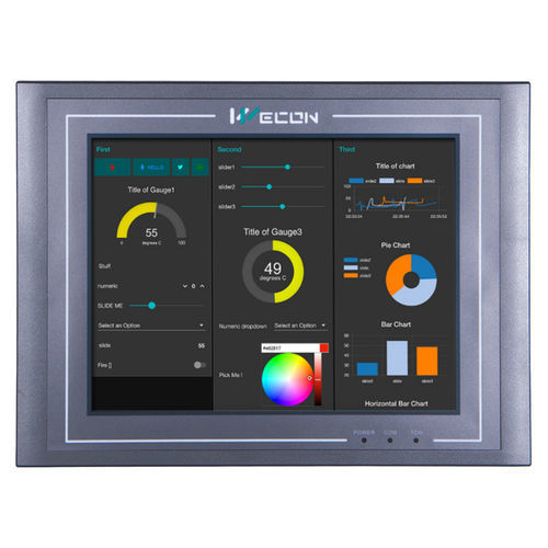 HMI с сенсорным экраном - PI8104 series - Wecon Technology Co.Ltd - встроенный / 800x600 / ARM Cortex-A8
