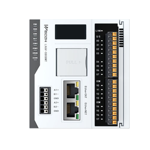 Программируемая автоматическая система со встроенным E/S - LX6V 0808MT  - Wecon Technology Co.Ltd - RS485 / EtherCAT / IEC 61131