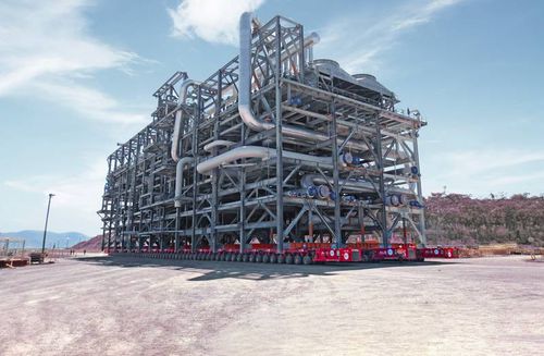 Самоходная тележка более 6 осей - SPMT series - SCHEUERLE Fahrzeugfabrik GmbH - для высоких нагрузок / модульная
