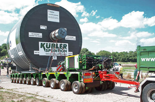 Самоходная тележка более 6 осей - InterCombi  - SCHEUERLE Fahrzeugfabrik GmbH - для высоких нагрузок / модульная