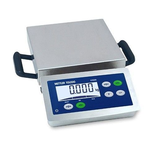 Весы с платформой - ICS226-QA15F-EU - METTLER TOLEDO - килограмм / с дисплеем LCD / из нержавеющей стали