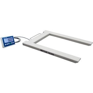 Весы для паллет из нержавеющей стали - BSA236-1500 - METTLER TOLEDO - с отдельным индикатором / мобильное