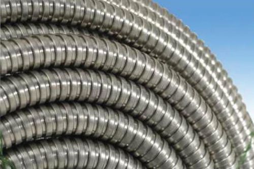 Гибкий шланг для воды - TECHNI GL 96  - TECHNIFLEX HOSE INDUSTRY - из гальванизированной стали / нагнетания / для вытяжки дыма