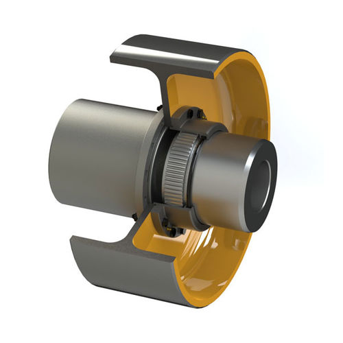 Шестеренчатая муфта - GDU1-14 - ZHENJIANG SUODA COUPLING CO.,LTD. - с торсионной подвеской / штифт и центрирующая втулка