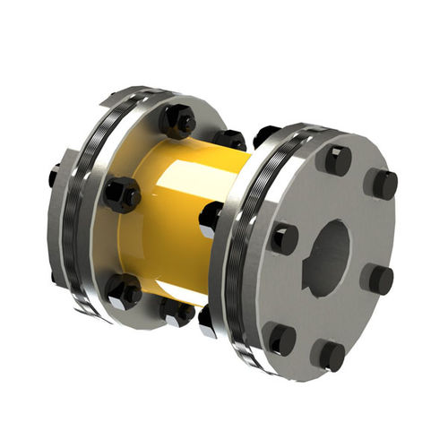 Дисковая муфта - DX1-3 series - ZHENJIANG SUODA COUPLING CO.,LTD. - с фланцем
