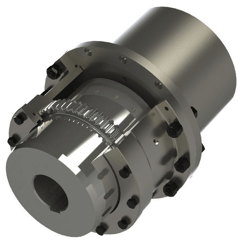Шестеренчатая муфта - GCZ1-30 - ZHENJIANG SUODA COUPLING CO.,LTD. - промышленная / с фланцем