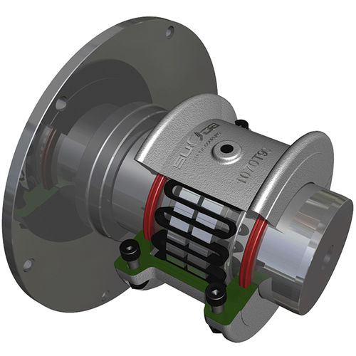 Ленточная муфта - 1050-1170 T90 - ZHENJIANG SUODA COUPLING CO.,LTD. - штифт и центрирующая втулка