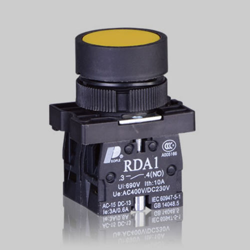 Ударная пусковая кнопка - RDA1 series pushbutton - PEOPLE ELE. APPLIANCE GROUP CO., LTD. - с ключом / стандартная / с медными контактами