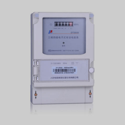 Трехфазовый Электрический счетчик электроэнергии - DSS858/DTS858 three-phase energy meter - PEOPLE ELE. APPLIANCE GROUP CO., LTD. - настенный / RS-485 / цифровой