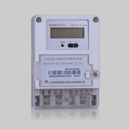 Монофазовый Электрический счетчик электроэнергии - DDSF858 single phase  multi-tariff meter - PEOPLE ELE. APPLIANCE GROUP CO., LTD. - настенный / с дисплеем LCD / RS-485