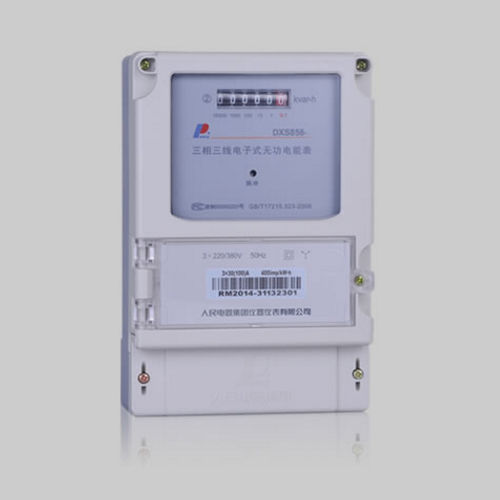 Трехфазовый Электрический счетчик электроэнергии - DXS858-3/DXS858-4 series three-phase reactive energy meter  - PEOPLE ELE. APPLIANCE GROUP CO., LTD. - настенный / RS-485 / цифровой