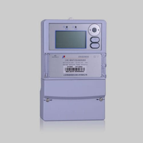Трехфазовый Электрический счетчик электроэнергии - DDSD858/DTSD858 three-phase multi-function meter - PEOPLE ELE. APPLIANCE GROUP CO., LTD. - настенный / RS-485 / с дисплеем LCD