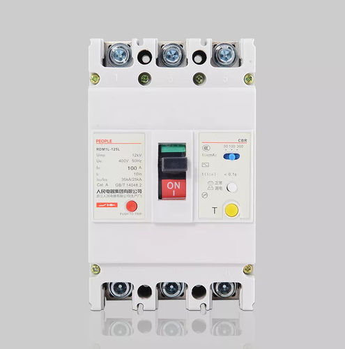 Магнитно-термический выключатель - RDM1L  - PEOPLE ELE. APPLIANCE GROUP CO., LTD. - управляемый дифференциальным током / для распределения электроэнергии / с литым корпусом