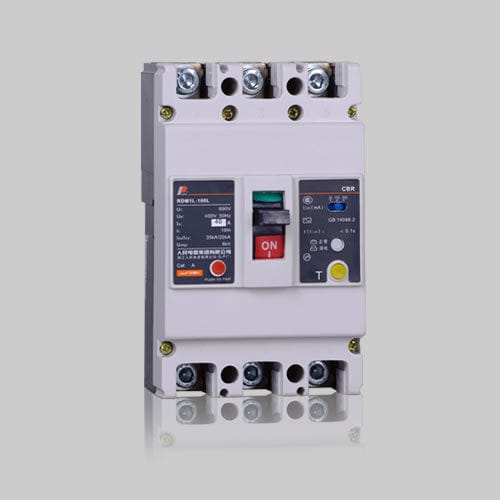 Выключатель управляемый дифференциальным током - RDM1L series - PEOPLE ELE. APPLIANCE GROUP CO., LTD. - для распределения электроэнергии / с литым корпусом