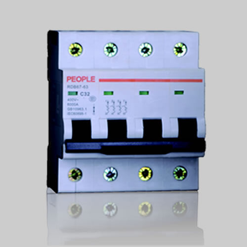 Выключатель переменный ток - RDB67-63 (H) Series - PEOPLE ELE. APPLIANCE GROUP CO., LTD. - с защитой от короткого замыкания / для распределения электроэнергии / миниатюрный