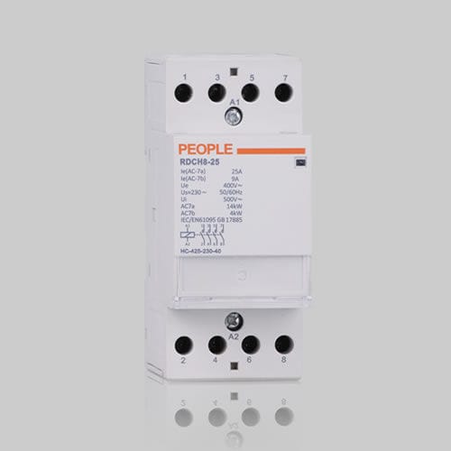 Контактор мощность - RDCH8 series - PEOPLE ELE. APPLIANCE GROUP CO., LTD. - AC / на DIN-рейке / модульный