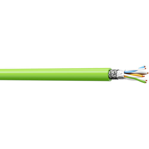 Электрический кабель для передачи данных - SFU1004PUR - CAE GROUPE - Ethernet / с замедлителем пламени / из меди