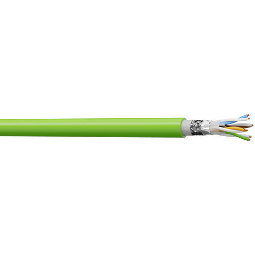 Электрический кабель для передачи данных - SFU100XP4PUR - CAE GROUPE - Ethernet / с замедлителем пламени / многопроволочный