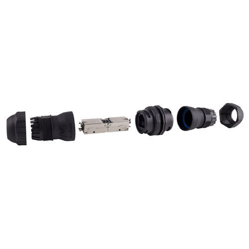 Соединитель для передачи данных - I4JONC6AIP68 - CAE GROUPE - RJ45 / герметичный / для соединения