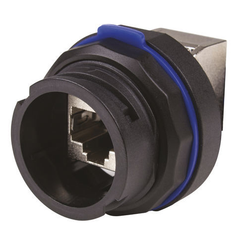 Электрический соединитель RJ45 - I46AFSIP68 - CAE GROUPE - Ethernet / круглый / внутренняя резьба