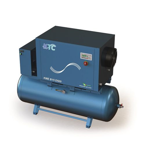 Винтовой компрессор - KME B15-E 270-500 - KTC Srl - воздушный / с электродвигателем / стационарный