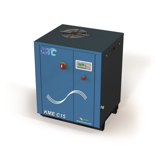 Винтовой компрессор - KME C PLUS - KTC Srl - воздушный / с электродвигателем / стационарный