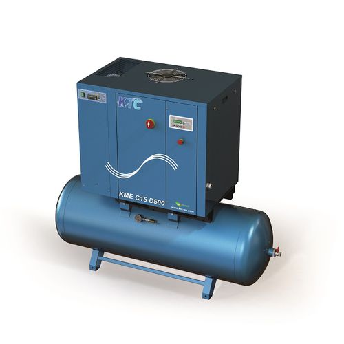 Винтовой компрессор - KME C15 D500 - KTC Srl - воздушный / с электродвигателем / стационарный
