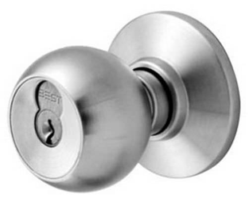 Поворотная рукоятка - 6K series - BEST Access systems - двери с врезным замком / из стали